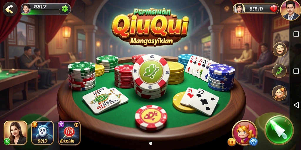 Gameplay QiuQiu di 88ID yang seru dan kompetitif.