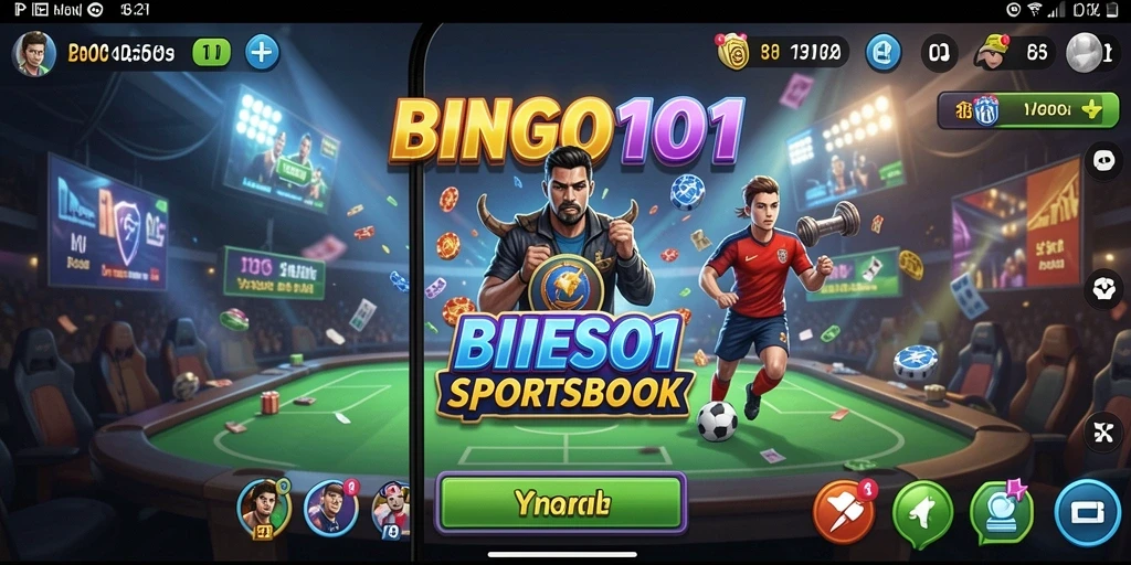 Tampilan gameplay BINGO101 yang mengasyikkan dan interaktif.