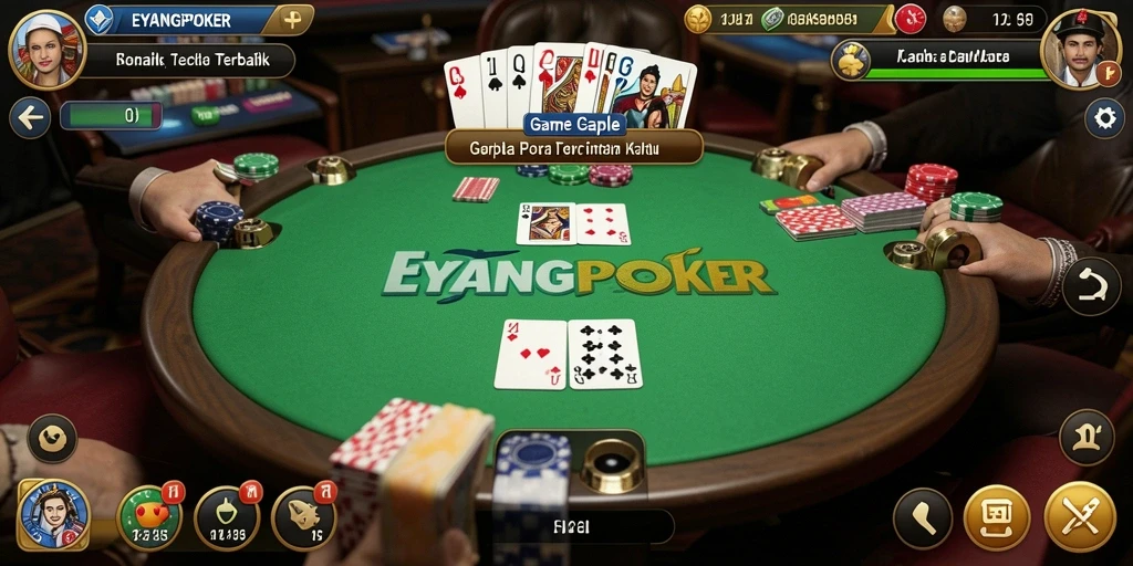 Tampilan gameplay <strong>EYANGPOKER</strong> yang menarik dan interaktif.