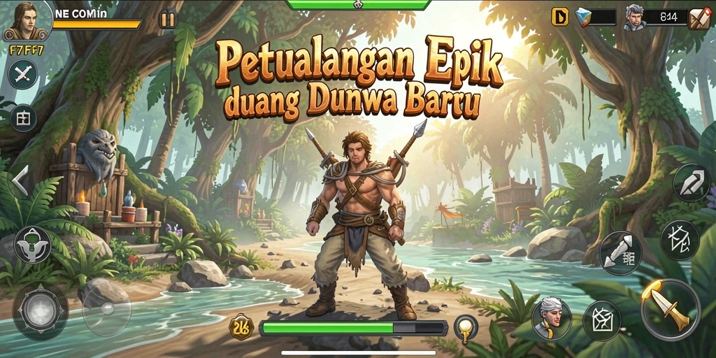 Gameplay mendebarkan F7F7 dengan grafis yang menawan.