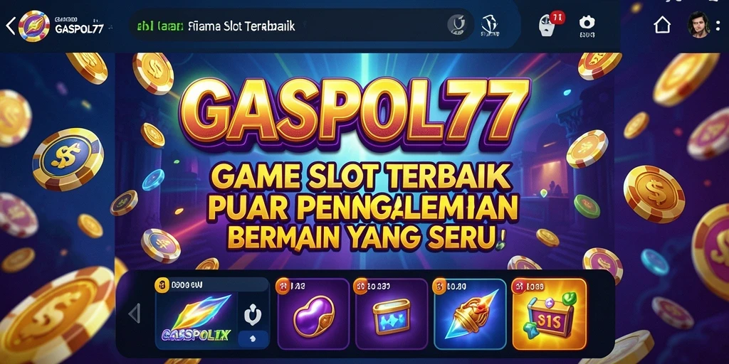 Tampilan menarik dari gameplay GASPOL77 yang seru dan interaktif.