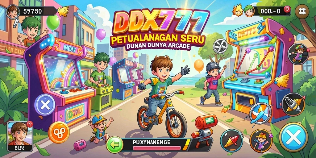 Tangkapan layar gameplay IDX777 menunjukkan aksi cepat dan keasyikan permainan arcade.