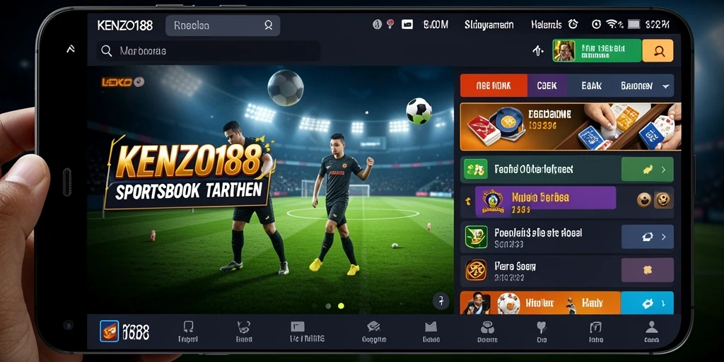 Tampilan gameplay menarik KENZO188 dengan berbagai opsi taruhan.
