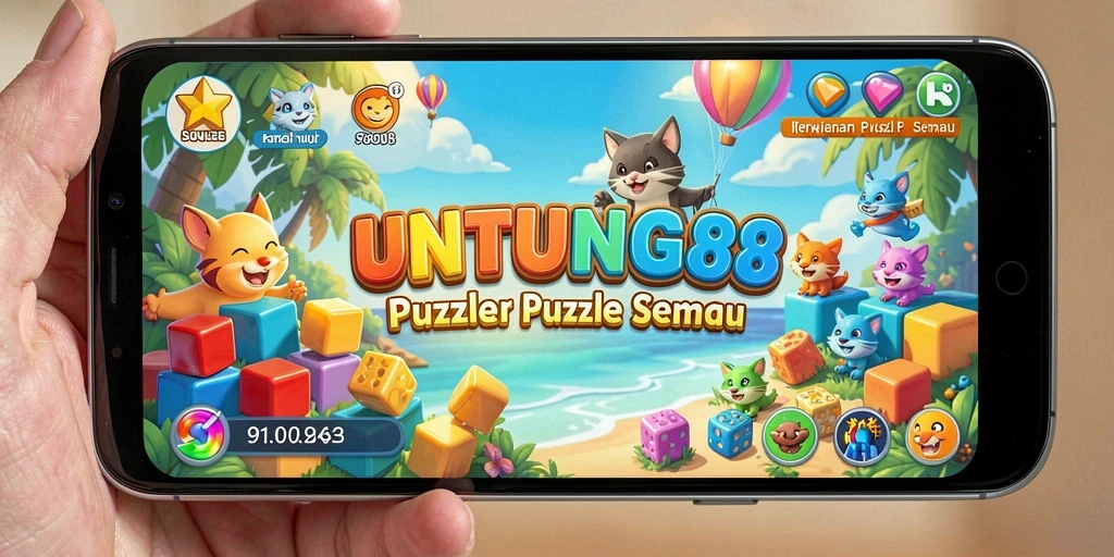 Tampilan screenshot UNTUNG88 dengan gameplay Puzzle yang menantang.