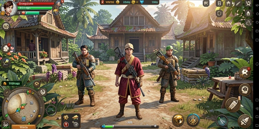 Tampilan gameplay <strong>WIN199</strong> dengan atmosfer strategi yang menarik.