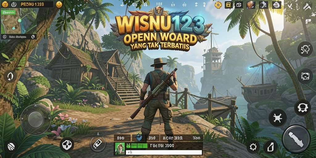 Gameplay WISNU123 menampilkan petualangan Open World yang menakjubkan.